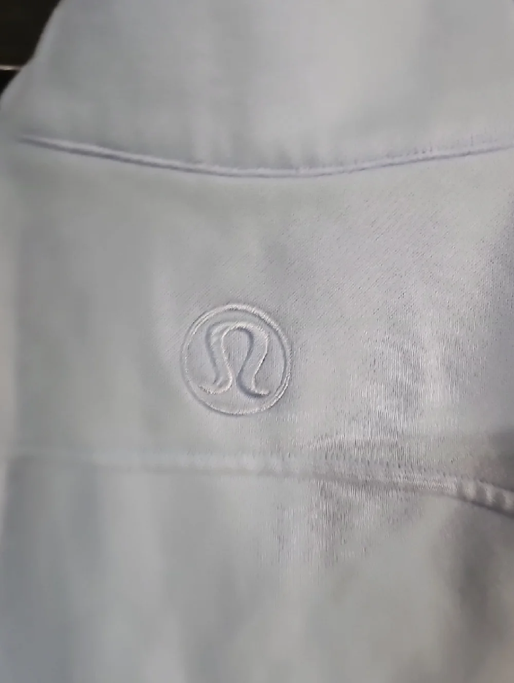 lululemon athletica Light Blue Pullover Hoodie Blue Linen - Picture 4 of 6